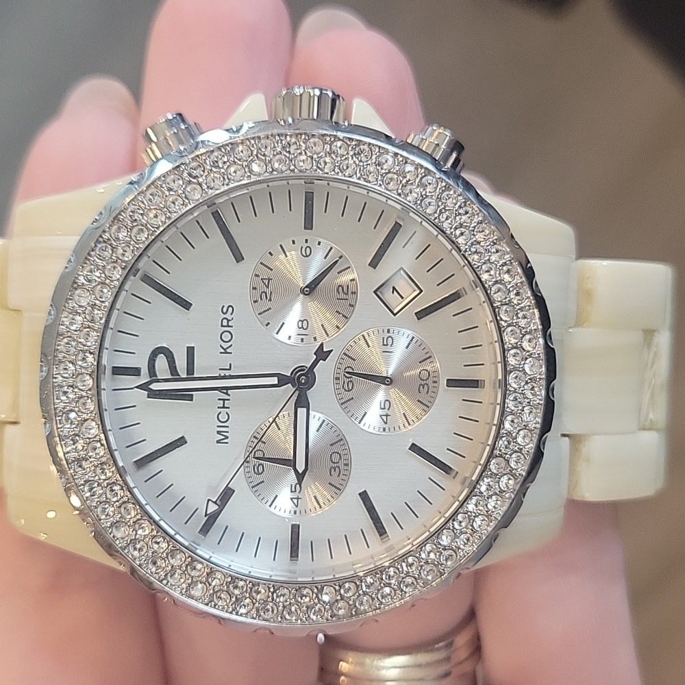 MICHAEL KORS  | Madison Acrylic Ladies Watch - Picture 2 of 7